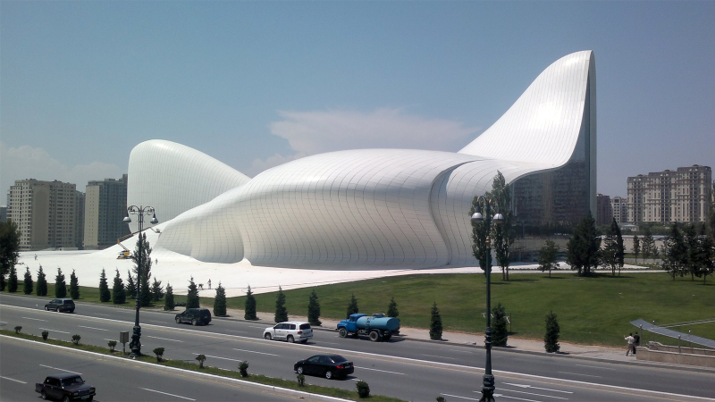 Illustration for article titled 21st Century Buildings That Look Like Alien Spaceships